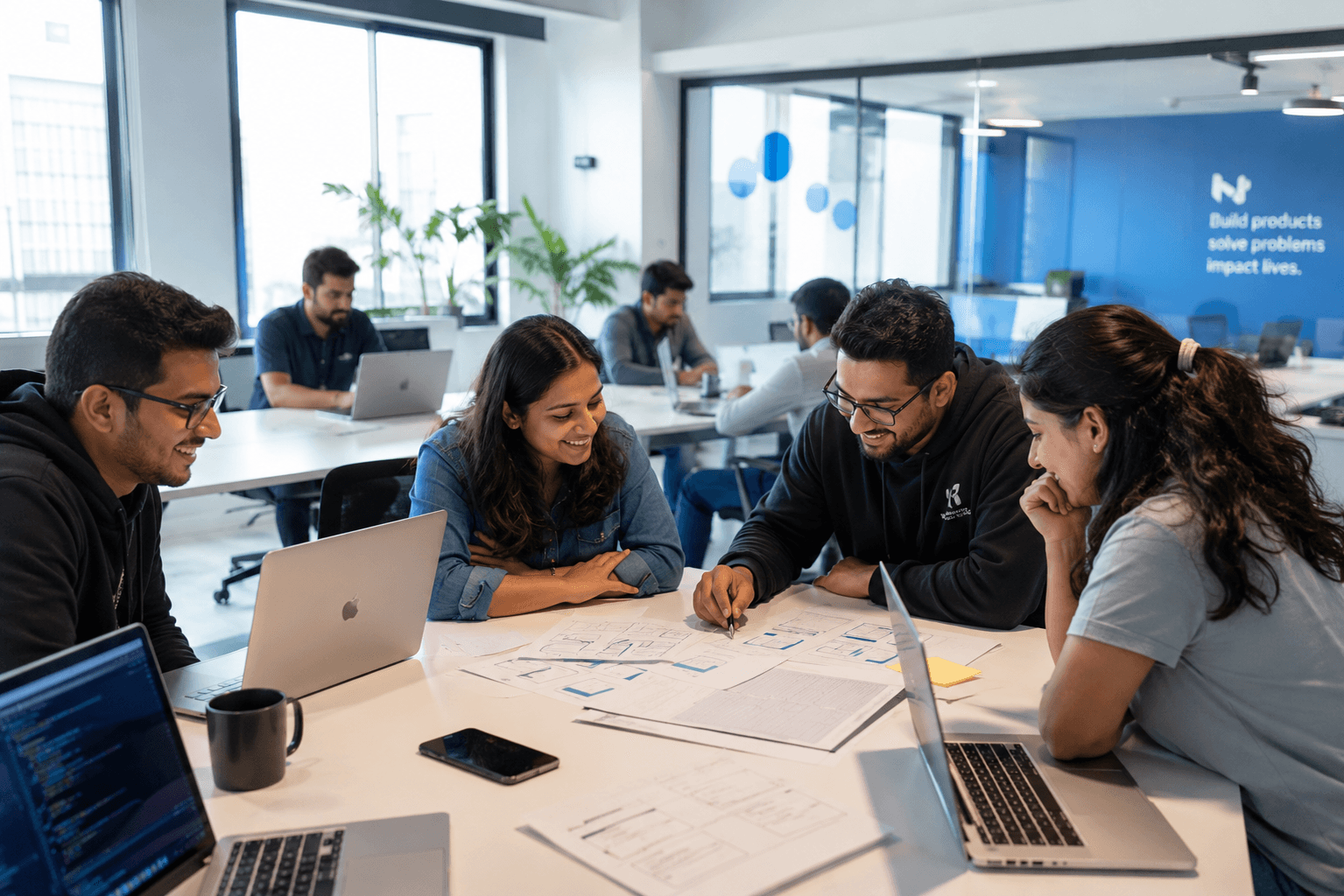 TechHertz Team Collaboration